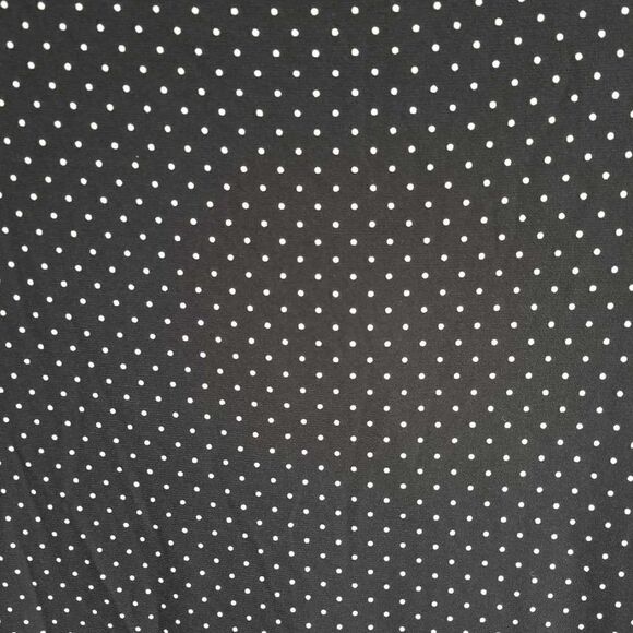 Chaps Black White Polka Dot Knit Top size 1X - Picture 3 of 8